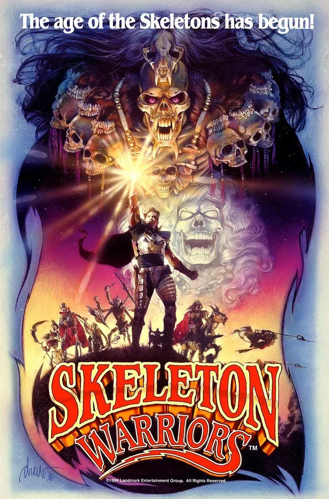 Skeleton Warriors Poster