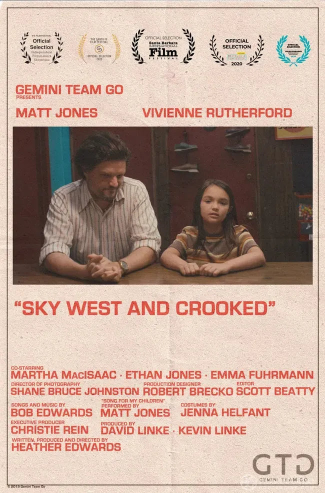 Sky West and Crooked Poster