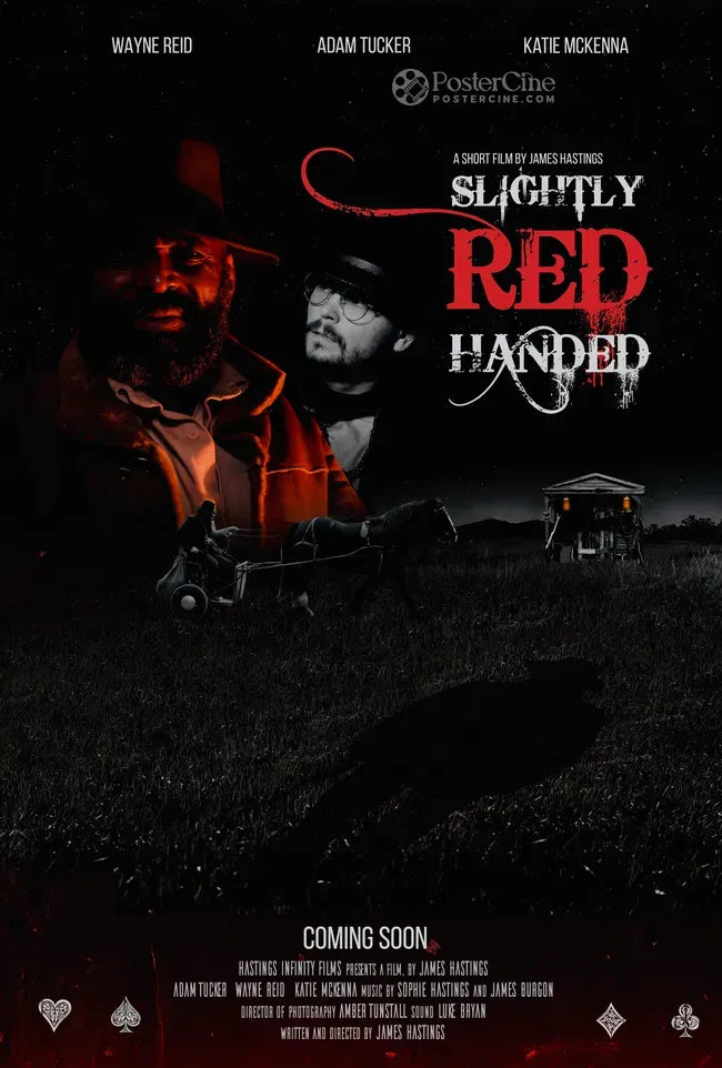 Slightly Red Handed Poster