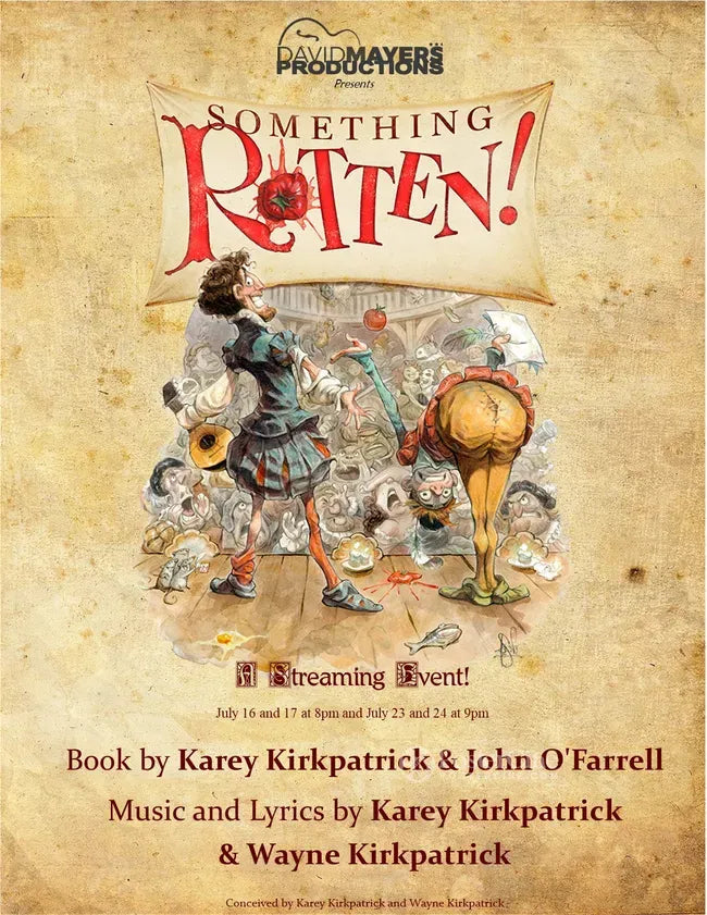 Something Rotten! The Musical - A Streaming Event Poster