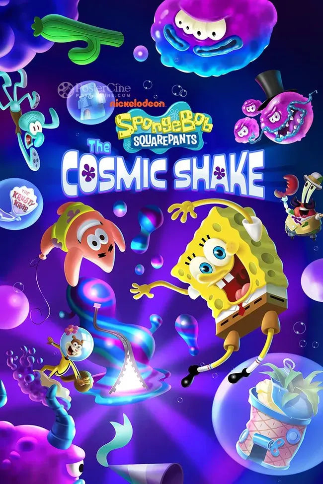 SpongeBob SquarePants: The Cosmic Shake Poster