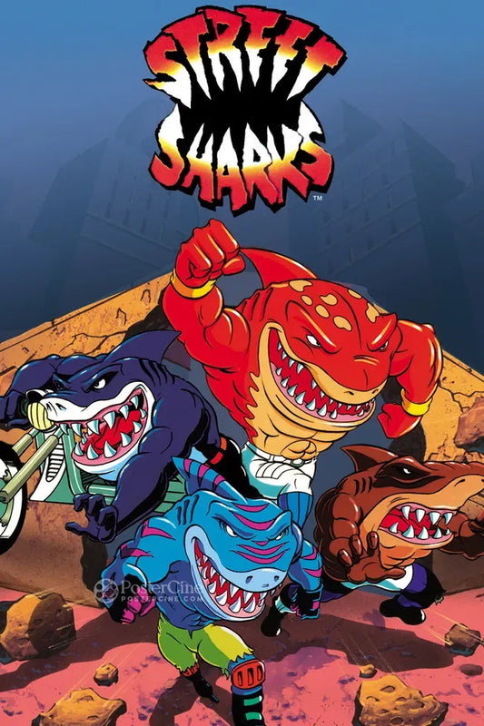 Street Sharks Poster