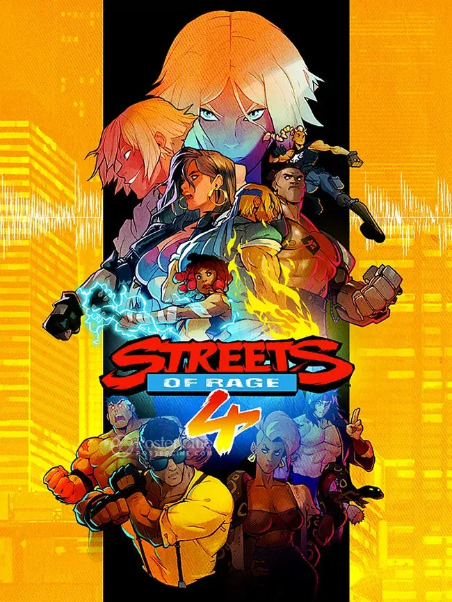 Streets of Rage 4 Poster