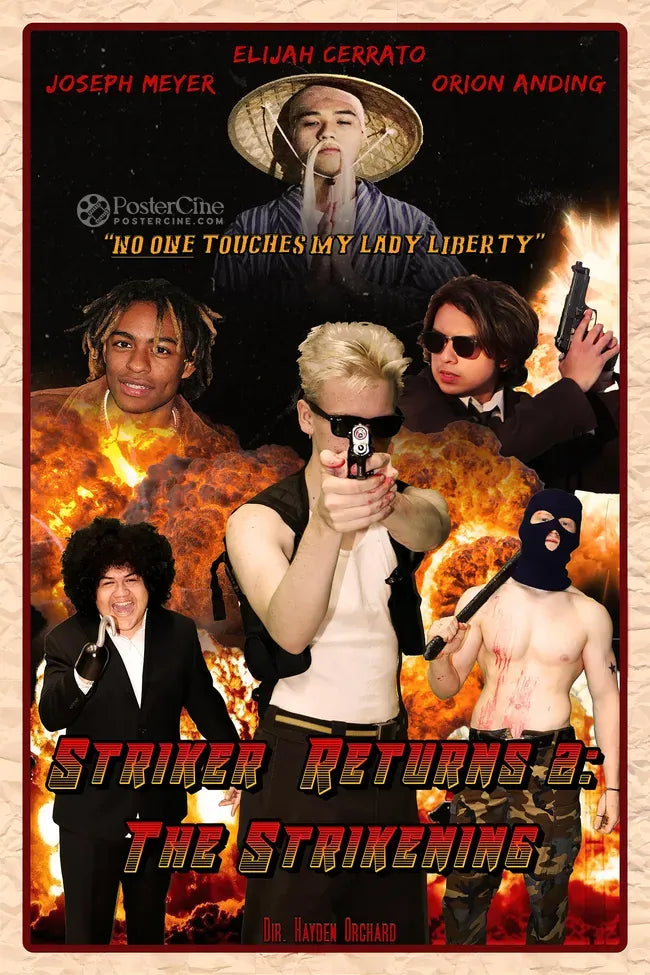 Striker Returns 2: The Strikening Poster