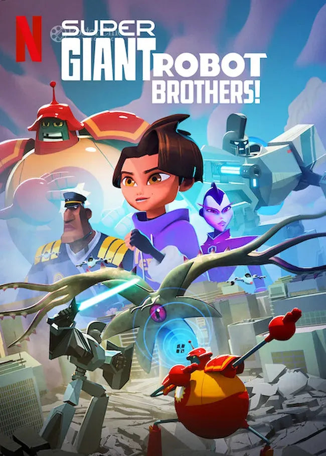 Super Giant Robot Brothers Poster