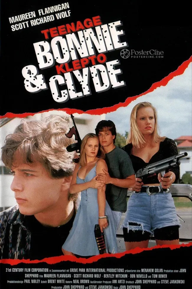 Teenage Bonnie and Klepto Clyde Poster