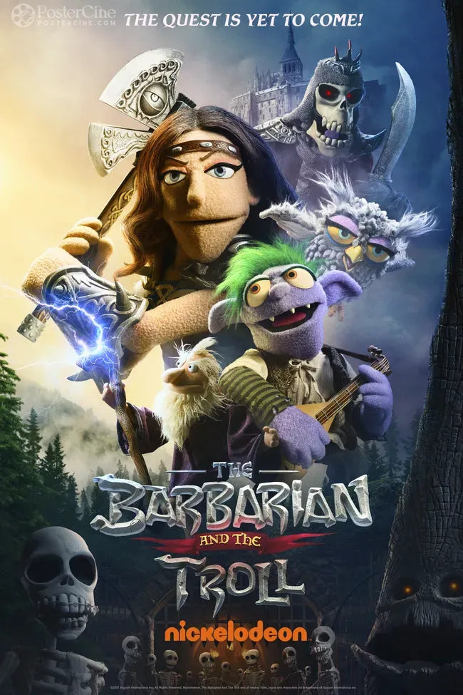 The Barbarian and the Troll Poster