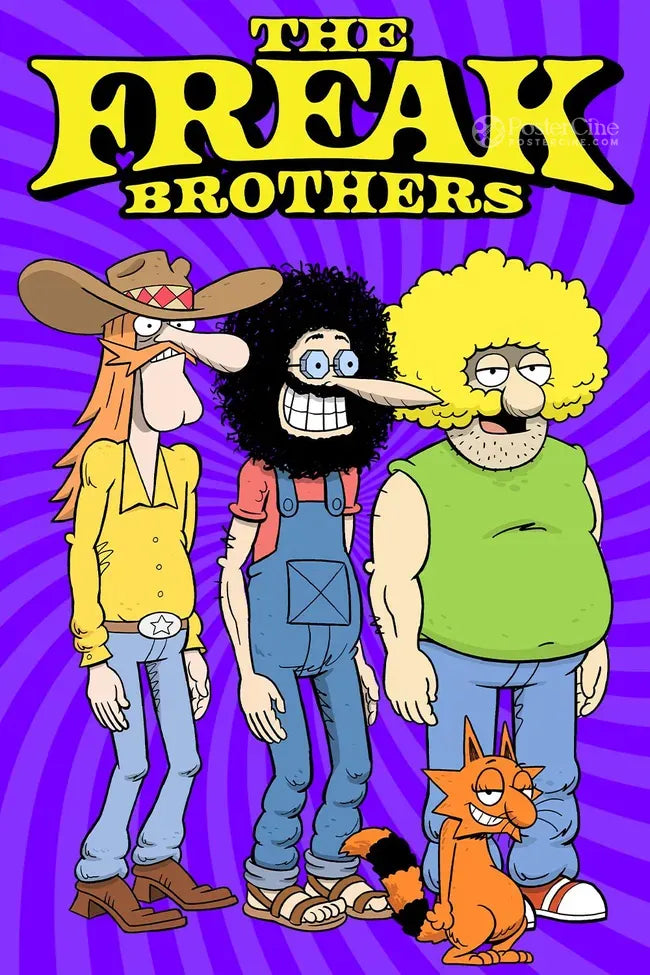 The Freak Brothers Poster