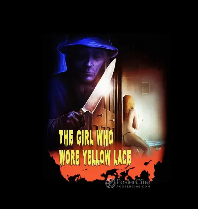 The Girl Who Wore Yellow Lace Poster