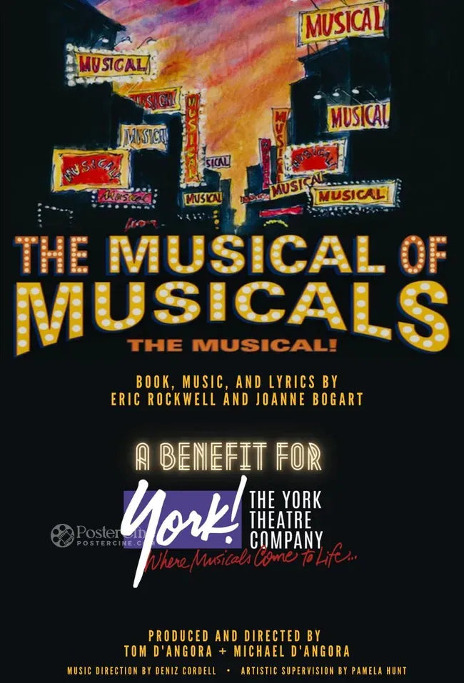 The Musical of Musicals (The Musical!): A Benefit for York Theatre Poster