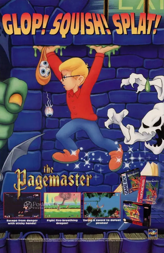 The Pagemaster Poster