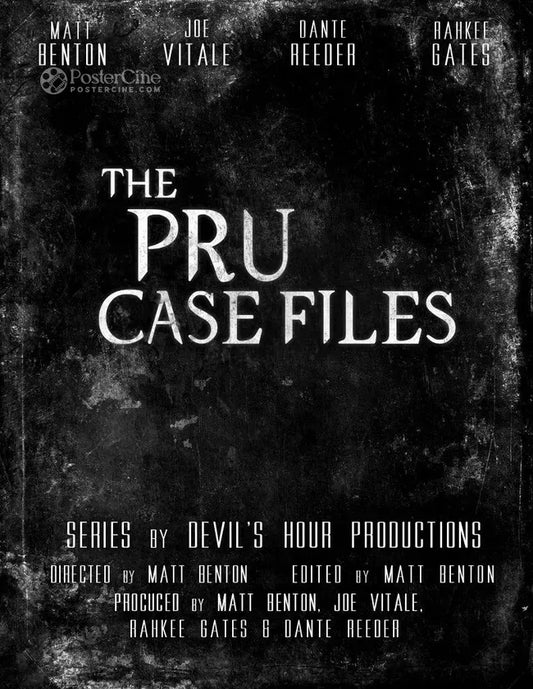 The PRU Case Files Poster