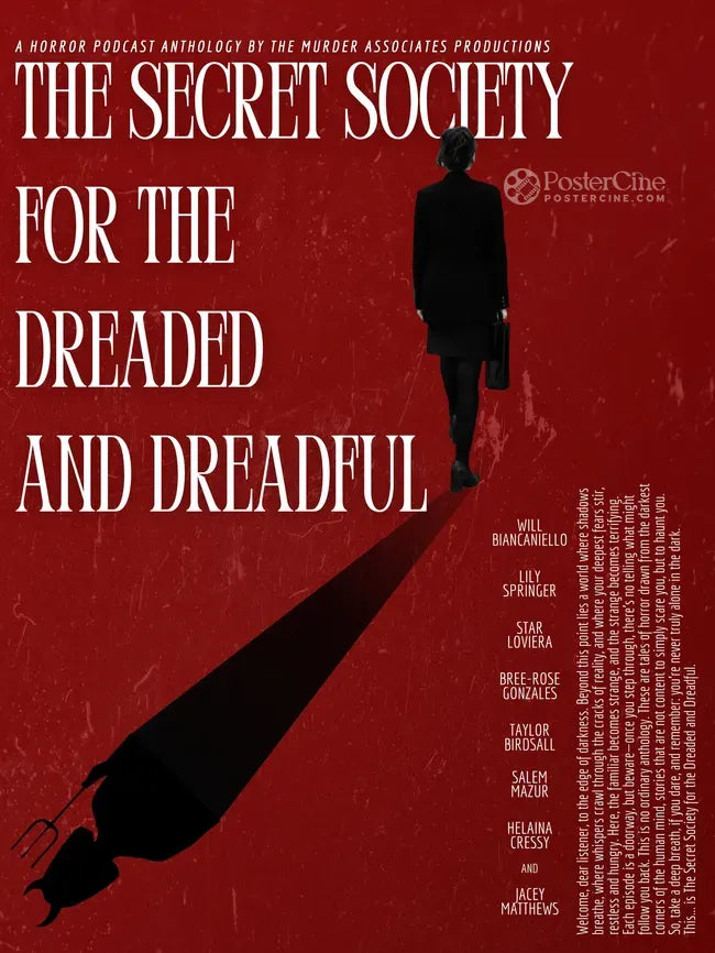 The Secret Society for the Dreaded and Dreadful Poster