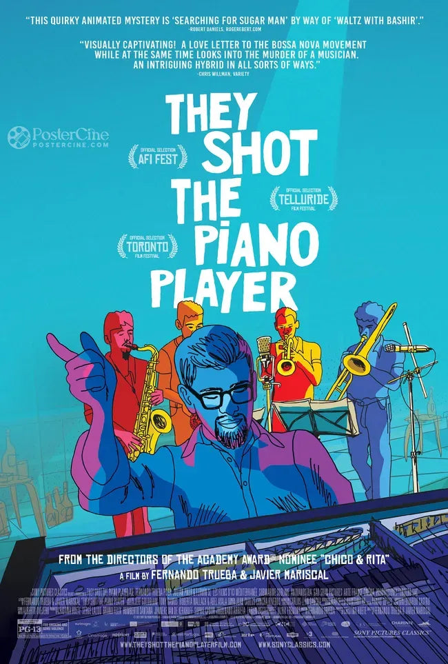 They Shot the Piano Player Poster