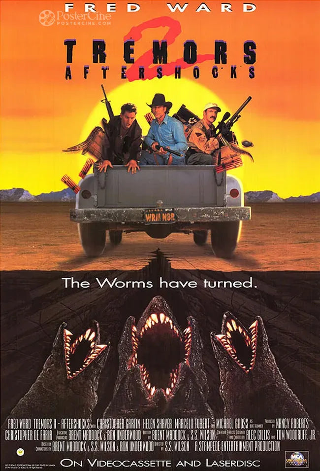 Tremors II: Aftershocks Poster