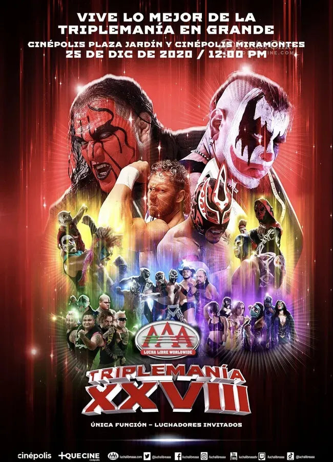 Triplemania XXVIII Poster