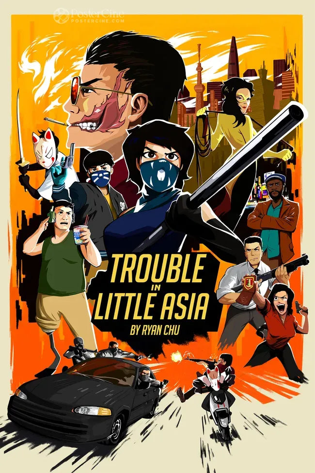 Trouble in Little Asia Poster