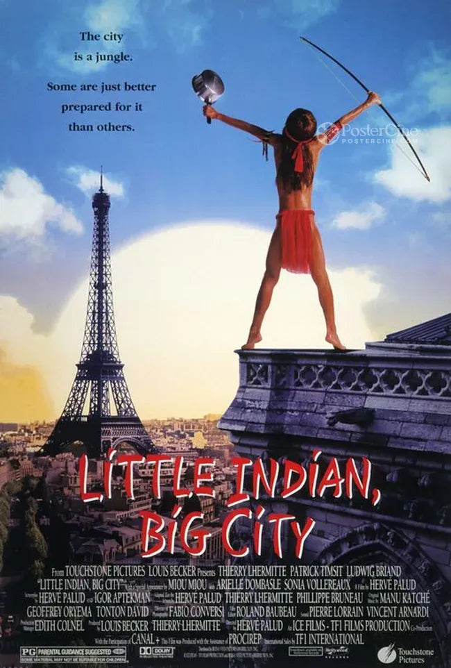 Un indien dans la ville Poster