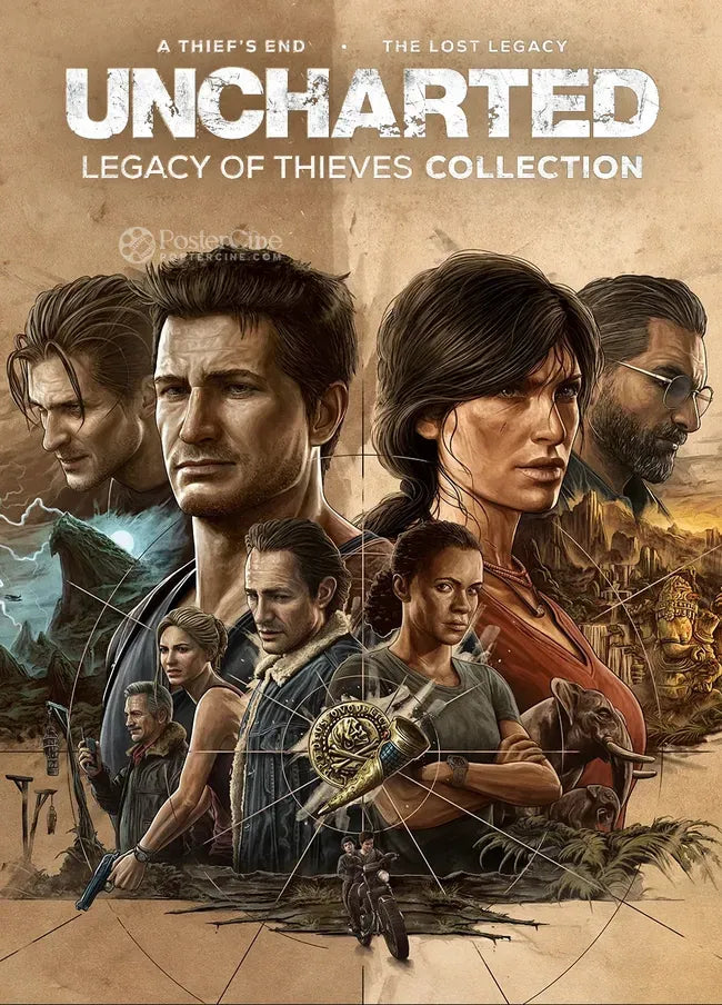 Uncharted: Legacy of Thieves Collection Poster