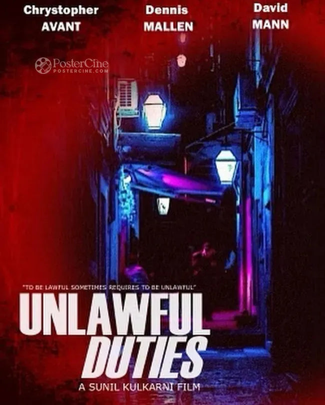 Unlawful Duties Poster