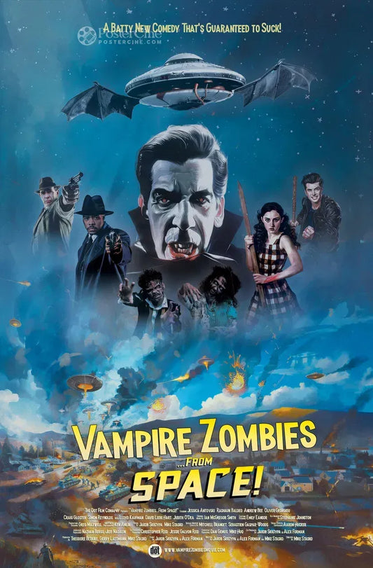 Vampire Zombies... From Space! Poster