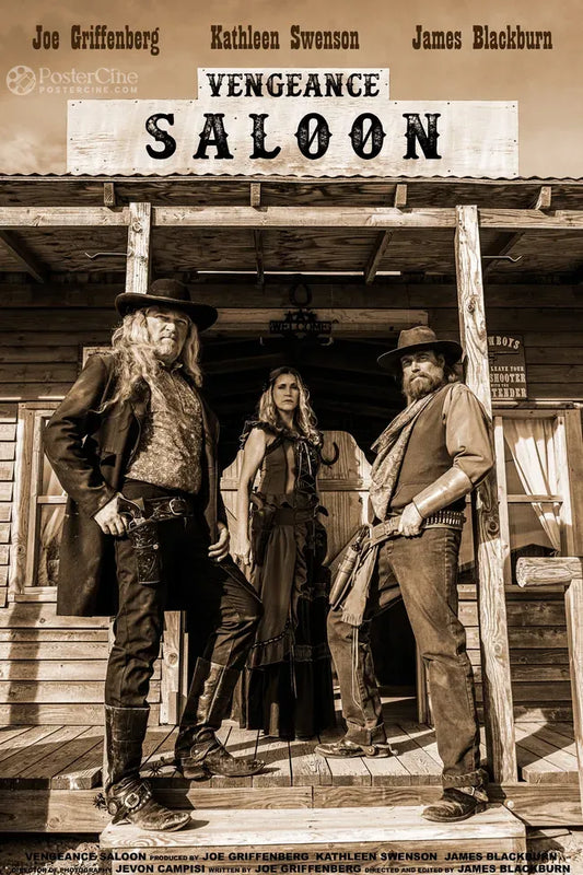 Vengeance Saloon Poster