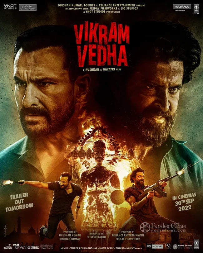 Vikram Vedha Poster