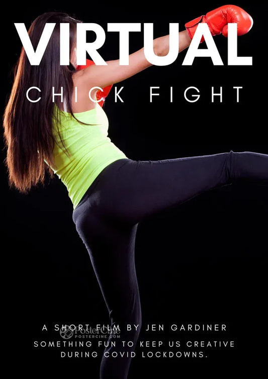 Virtual Chick Fight Poster