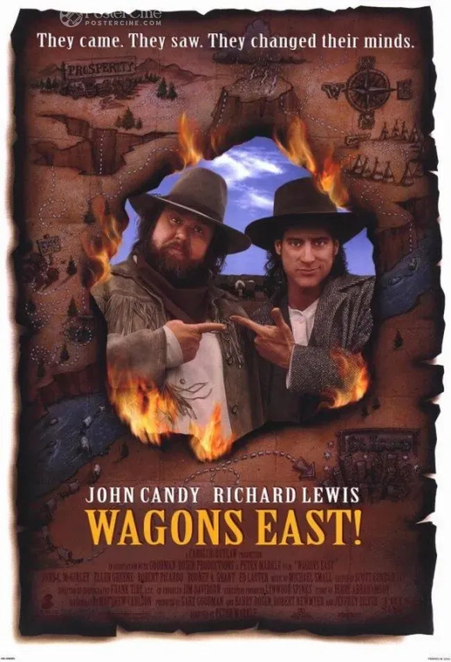 Wagons East! Poster