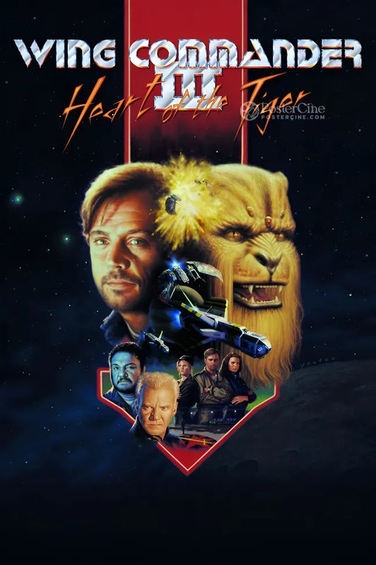 Wing Commander III: Heart of the Tiger Poster