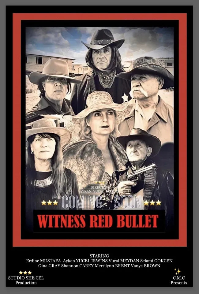 Witness Red Bullet Poster