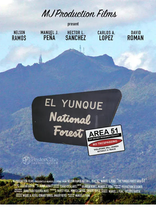 Yunque Forest: Area 51 Poster