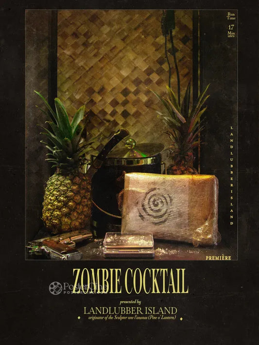 Zombie Cocktail Poster